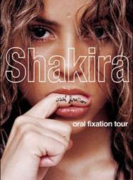 Shakira - Oral Fixation Tour poster