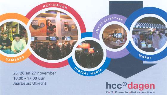 Deel van toegangskaartje van HCC Dagen 2005